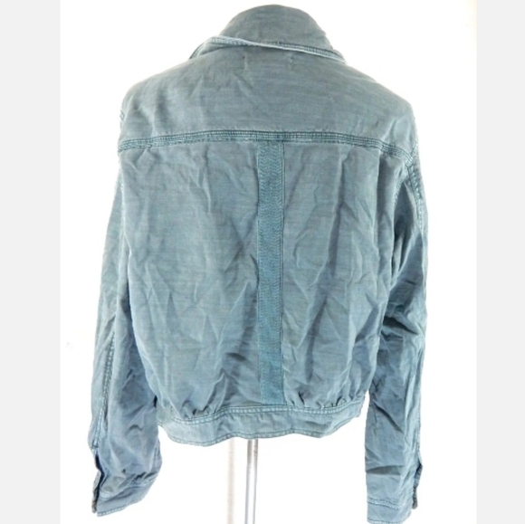 Anthropologie Mags Utility Trucker Jacket - Picture 4 of 5